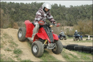  Quad vicino a Signes 